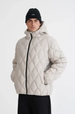 MENS QUILTED LOFT JACKET MOONROCK