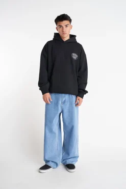 MENS SATURDAY HOOD/HOMIE BLACK