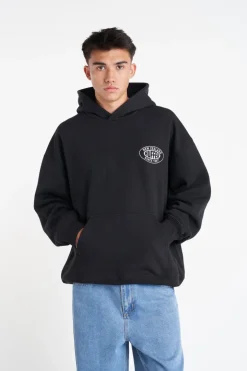 MENS SATURDAY HOOD/HOMIE BLACK
