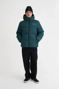 MENS STREET PUFFER JKT DEEP EMERALD
