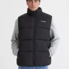 MENS STREET PUFFER VEST BLACK