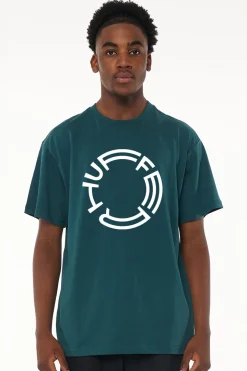 MENS SUP TEE/HUFFIN ROUND EMERALD