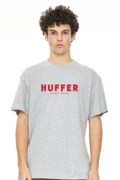 MENS SUP TEE/SECOND BASE GREY MARLE