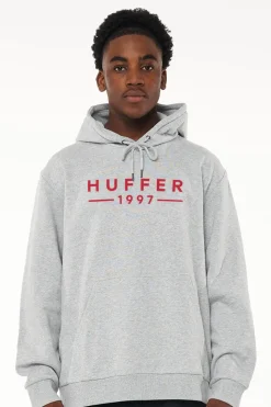MENS TRUE HOOD/BOARDING GREY MARLE