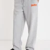 MENS WIDE TRACKPANT/GARF GREY MARLE