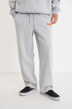 MENS WIDE TRACKPANT/GARF GREY MARLE