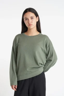 MERINO NEVE CREW ALPINE FROST
