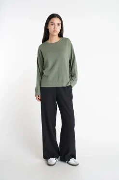 MERINO NEVE CREW ALPINE FROST