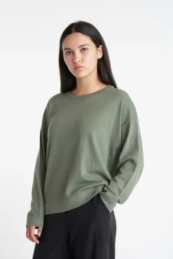 MERINO NEVE CREW ALPINE FROST