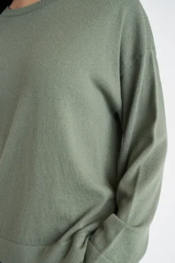 MERINO NEVE CREW ALPINE FROST