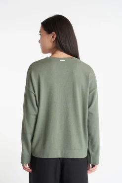 MERINO NEVE CREW ALPINE FROST