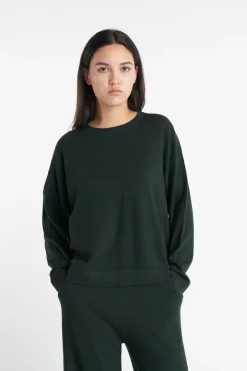 MERINO NEVE CREW FOREST