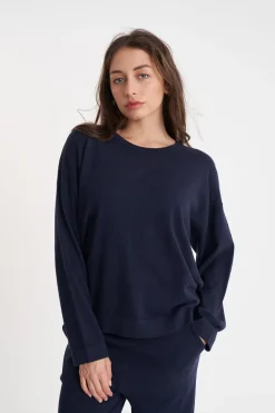 MERINO NEVE CREW MIDNIGHT