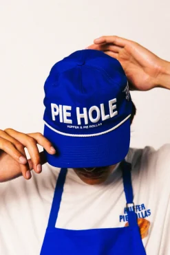 5 PANEL POLO CAP/PIE ROLLAS BLUE