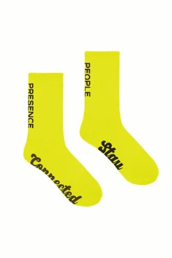 PEOPLE PRESENCE SOCK YELLOW
