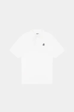 PIQUE SS POLO CHALK