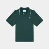 PIQUE SS POLO GOLF GREEN