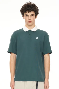 PIQUE SS POLO GOLF GREEN