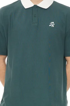 PIQUE SS POLO GOLF GREEN