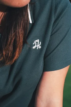 PIQUE SS POLO GOLF GREEN