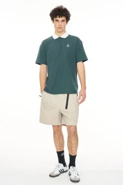 PIQUE SS POLO GOLF GREEN