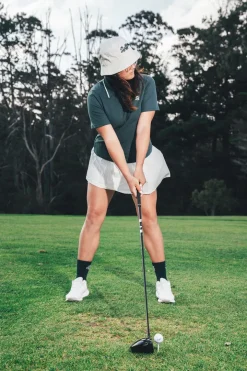 PIQUE SS POLO GOLF GREEN