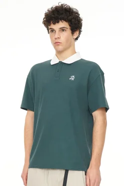 PIQUE SS POLO GOLF GREEN
