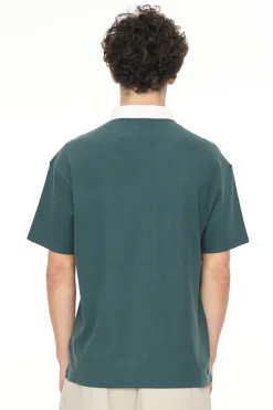 PIQUE SS POLO GOLF GREEN