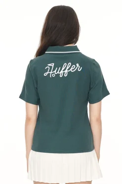 PIQUE SS POLO GOLF GREEN