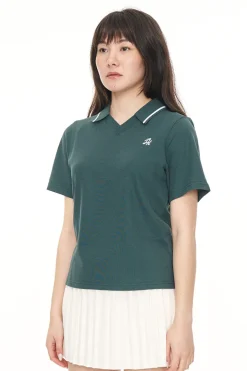 PIQUE SS POLO GOLF GREEN
