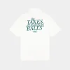 PIQUE SS POLO/BALLSY CHALK