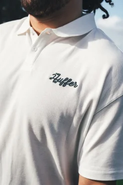 PIQUE SS POLO/BALLSY CHALK