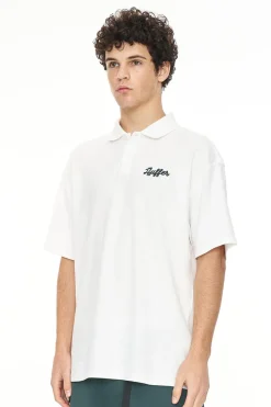 PIQUE SS POLO/BALLSY CHALK