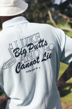 PIQUE SS POLO/CAN'T DENY CLUB BLUE