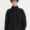 POLAR FLEECE PULLOVER BLACK