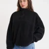 POLAR FLEECE PULLOVER BLACK