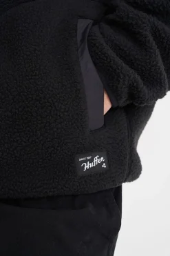 POLAR FLEECE PULLOVER BLACK