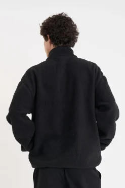POLAR FLEECE PULLOVER BLACK