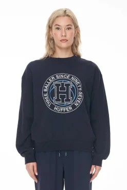 RELAX CREW/HALF COURT NAVY