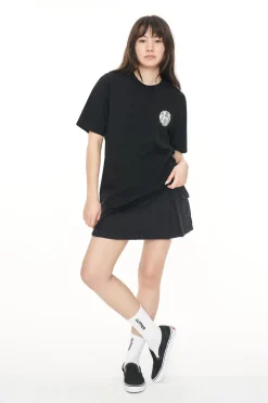 RELAX TEE 220/CHAMPIONS WASHED BLACK