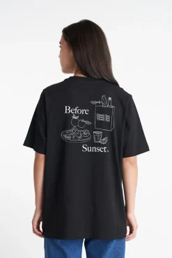 RELAX TEE 190/EVE BLACK