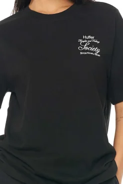 RELAX TEE 220/PONDER BLACK
