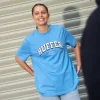 RELAX TEE 220/POST UP SHORE BLUE