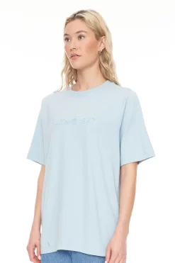 RELAX TEE/COPYWRITE Y2K BLUE