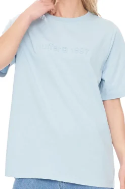 RELAX TEE/COPYWRITE Y2K BLUE