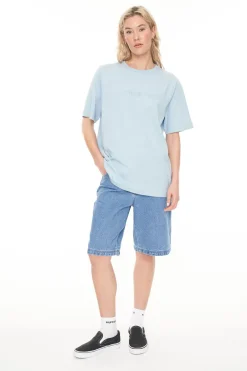 RELAX TEE/COPYWRITE Y2K BLUE