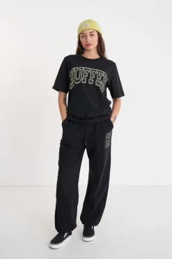 RELAX TRACKPANT 350/LINE WASHED BLK