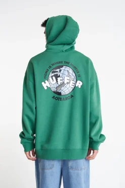 SATURDAY HOOD/HOME IS PALM GREEN