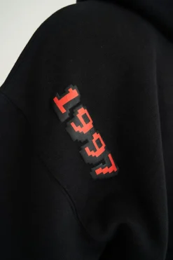 SATURDAY HOOD/LEADERBOARD BLACK
