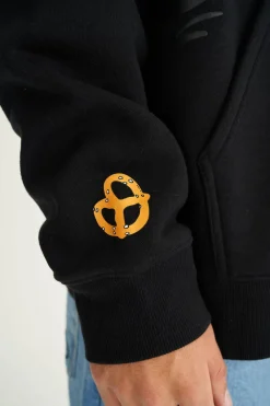 SATURDAY HOOD/LEADERBOARD BLACK